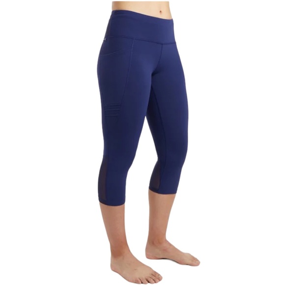 NWT Navy Oiselle Running Leggings, Blue Leggings - Picture 3 of 11